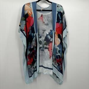Blank London‎ Anthropologie Kimono Cardigan Womens Medium Abstract Multicolor